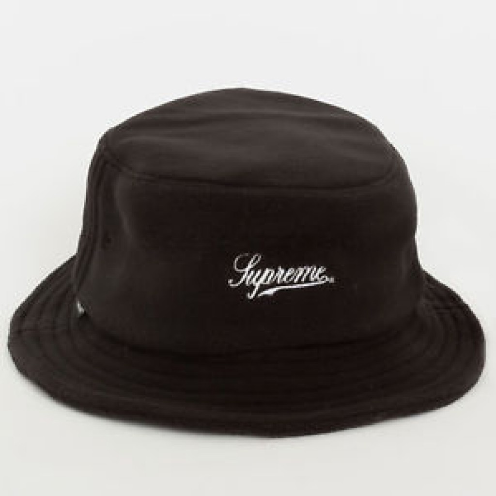 supreme white bucket hat